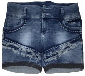 Ladies Casual Denim Shorts