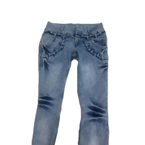 Ladies Fancy Casual Jeans, Feature : Impeccable Finish, Skin Friendly