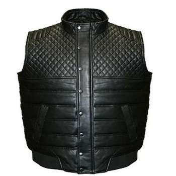 CLUB QUILTED LEATHER VEST