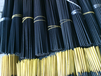 Black Raw Agarbatti Sticks, Length : 6-12inch