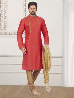Party Wear Banarasi Silk Kurta Pajama Collection For Men