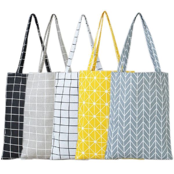 Printed Cotton Ladies Tote Bag, Occasion : Casual Use