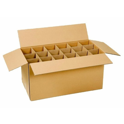 Paper Plain Partition Corrugated Box, Feature : Recyclable