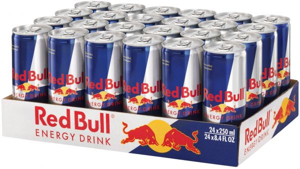 Red Bull Energy Drink 250ml Blue Silver Extra Austria origin