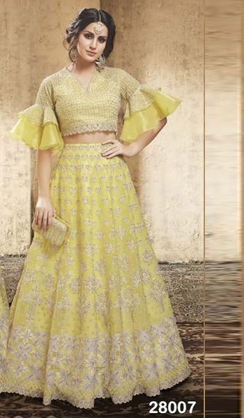 Net lehenga, Occasion : PARTY WEAR