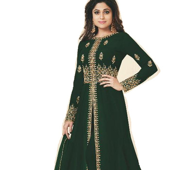 Fabtex Anarkali Suit, Age Group : Adults