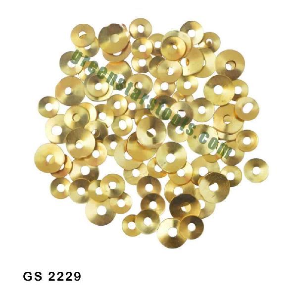 NICKELLED WASHERS ROUND HOLE FOR WALL CLOCK