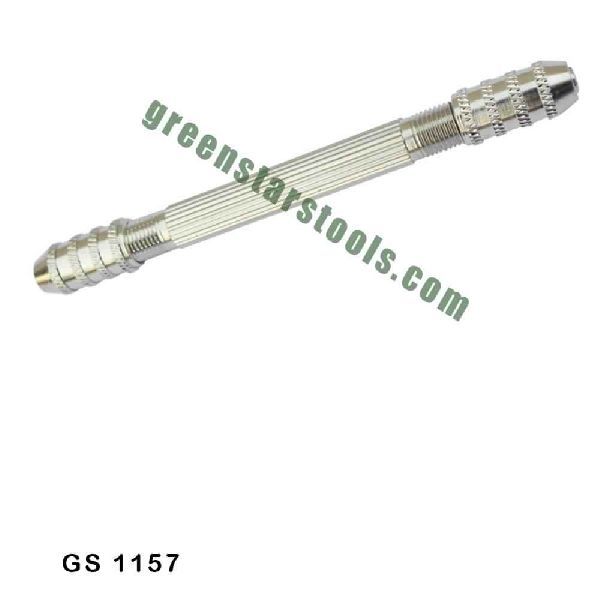 Pin Vise Nickelled Double Ended