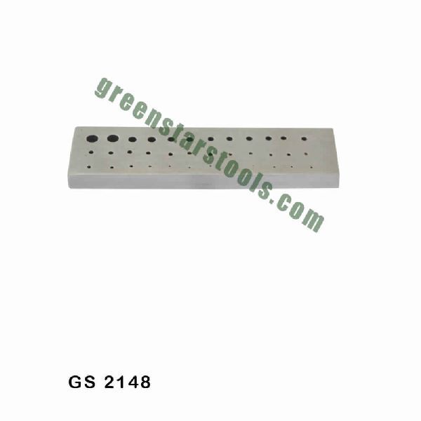 REVETTING FLAT STAKE SMALL WITH 36 HOLES