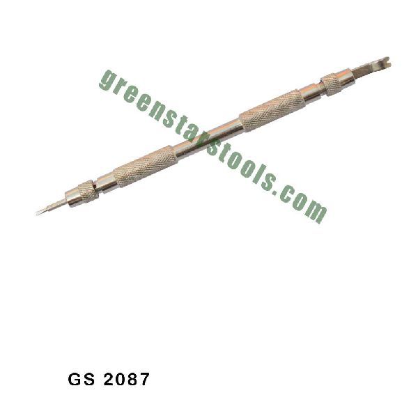 SPRING BAR REMOVER BRASS NICKELLED