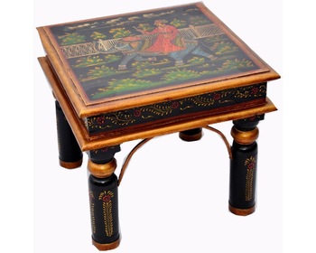 Wooden Heritage Painted Coffee Table, for Home Furniture