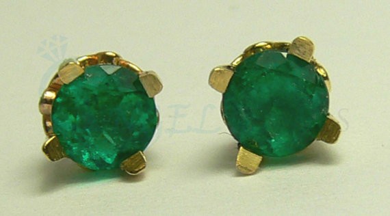 GEMSTONE EMERALD JEWELLERY, Color : Medium Green