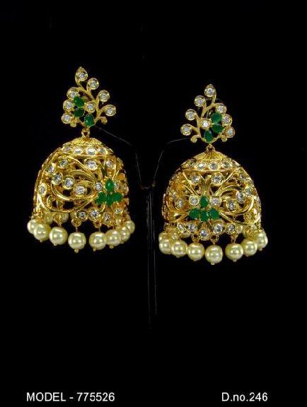 CZ JHUMKA earrings