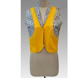 Ladies Short Jacket, Pattern : Printed