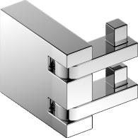 Polished Stainless Steel SG 1810 Robe Hook, for Bathroom Fittings, Feature : Durable, High Strength