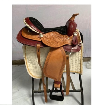 Customized Western Saddle, Size : Custom