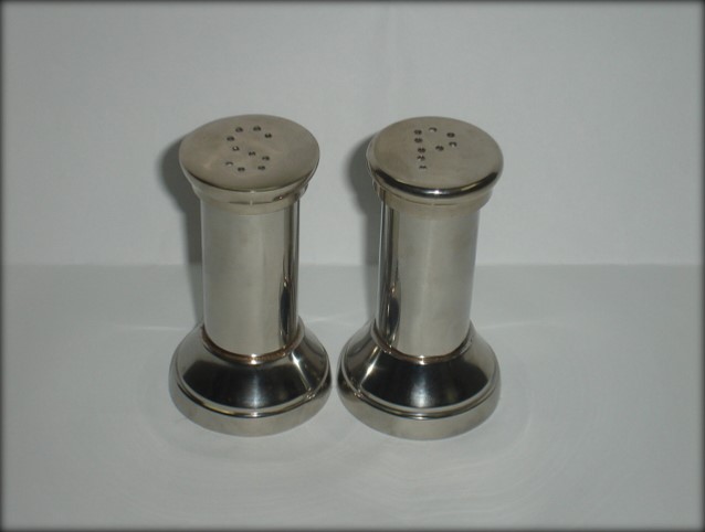Stainless Steel/Brass Cruet Set, Size : Standard
