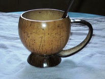 Coconut shells Tea cup