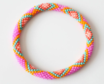 SEED BEADS MULTI COLOR BRACELE, Occasion : Anniversary, Engagement, Gift, Party, Wedding