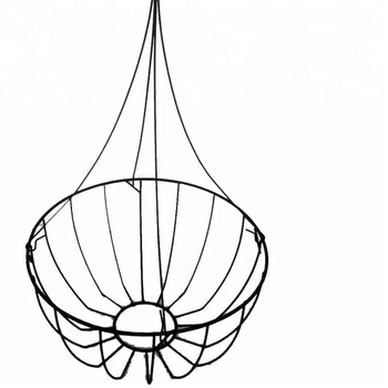 Round Metal wire hanging baskets, Feature : Eco-Friendly, Folding, Stocked