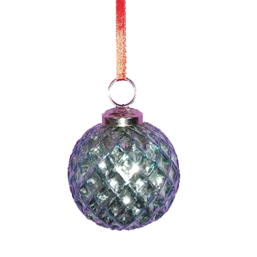 Christmas Glass Hanging Ornament