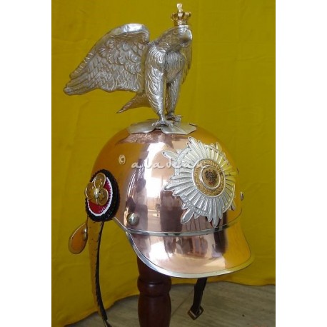 Eagle Spike Brass Pickelhaube Helmet