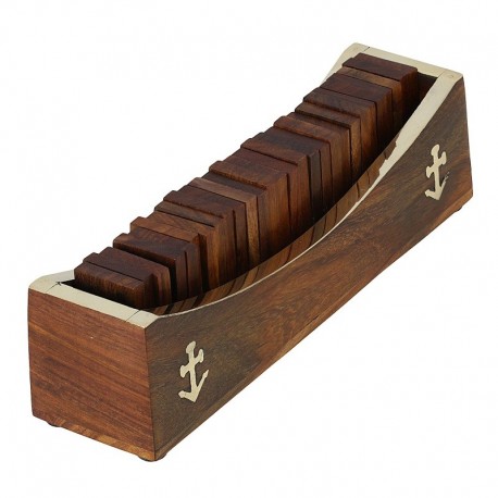 Wooden Domino Game