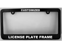 Licence Plate / Tag Frames