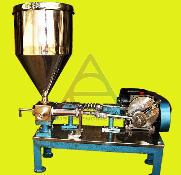 Semi Automatic Paste Filling Machine