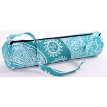 Bohemian mandala yoga bags