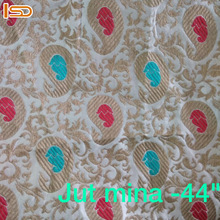 New Design Woven Flower Brocade Jacquard Fabric