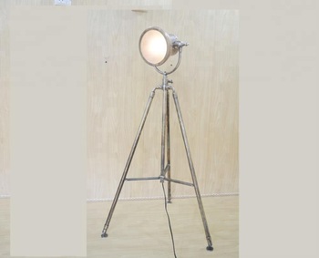 Brass Metal Floor Lamp, for Home Decoration Lightings, Style : Modern