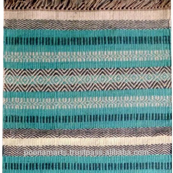 Geometric Jute Runner, Style : Stripe