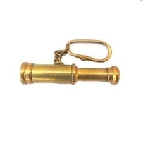 Ahmad Exports brass telescope key chain