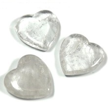 Eligo Crystal Clear Quartz Heart