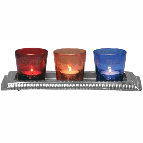 VOTIVES WITH TRAY