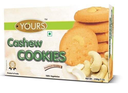 Round Cashew Cookies