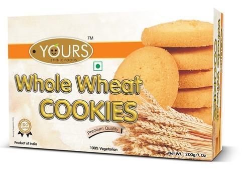 Round Whole Wheat Cookies