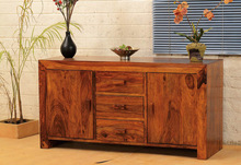 SHEESHAAM WOOD NATURAL FINISH SIDEBOARD