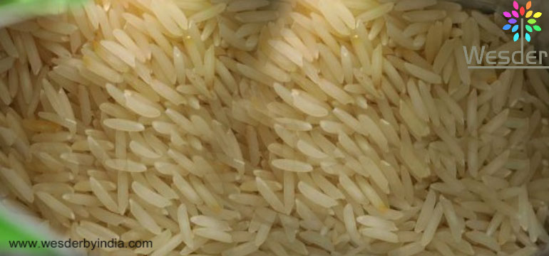 Sharbati steamed rice