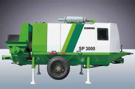 SP 3000 Concrete Trailer Pumps