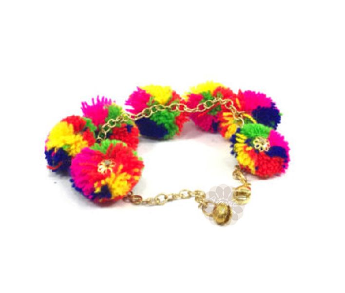 Pom Pom Anklet