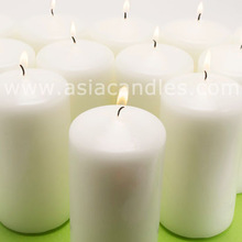 Pressed Pillar Candle Unscented
