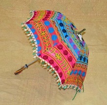 VIntage Handmade Embroidered Banjara Umbrella