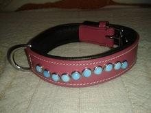 Leather cat collars, for Dogs