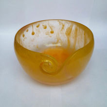 Handcrafted Resin Knitting Yarn Bowl, Size : 6 inch
