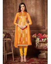 Cotton embroidery salwar suits, Age Group : Adults