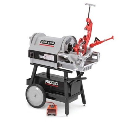 MACHINE PIPE THREADING