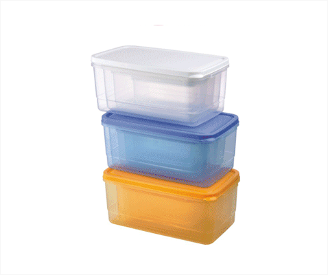 Microwave safe plastic food containers