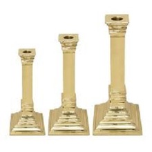 Tihami Impex Candle Stand Brass, Color : Natural